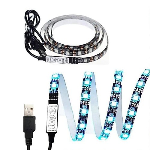 1set LED Light Strips RGB Tiktok Lights USB DC 5V 5050 RGB Mini 3Key Remote Flexible Light IP65 1m TV Background Lighting Ribbon Tape
1set LED Light Strips RGB Tiktok Lights USB DC 5V 5050 RGB Mini 3Key Remote Flexible Light IP65 1m TV Background Lighting Ribbon Tape