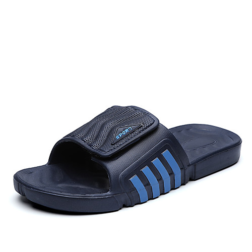 Men's Summer Classic / British Daily Outdoor Slippers & Flip-Flops Walking Shoes Rubber Breathable Wear Proof Black / Blue / Gray
Men's Summer Classic / British Daily Outdoor Slippers & Flip-Flops Walking Shoes Rubber Breathable Wear Proof Black / Blue / Gray