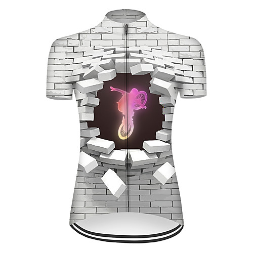 21Grams Women's Short Sleeve Cycling Jersey Nylon Polyester GrayWhite Plaid / Checkered 3D Gradient Bike Jersey Top Mountain Bike MTB Road Bike Cycling Breathable Quick Dry Ultraviolet Resistant
21Grams Women's Short Sleeve Cycling Jersey Nylon Polyester GrayWhite Plaid / Checkered 3D Gradient Bike Jersey Top Mountain Bike MTB Road Bike Cycling Breathable Quick Dry Ultraviolet Resistant