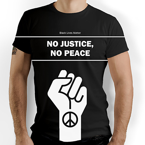 Men's T shirt Shirt Graphic Letter Print Short Sleeve Daily Tops Basic Round Neck Black
Men's T shirt Shirt Graphic Letter Print Short Sleeve Daily Tops Basic Round Neck Black