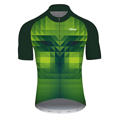 21Grams Men's Short Sleeve Cycling Jersey Summer Nylon Polyester Black / Green Plaid Checkered Gradient 3D Bike Jersey Top Mountain Bike MTB Road Bike Cycling Ultraviolet Resistant Quick Dry
21Grams Men's Short Sleeve Cycling Jersey Summer Nylon Polyester Black / Green Plaid Checkered Gradient 3D Bike Jersey Top Mountain Bike MTB Road Bike Cycling Ultraviolet Resistant Quick Dry