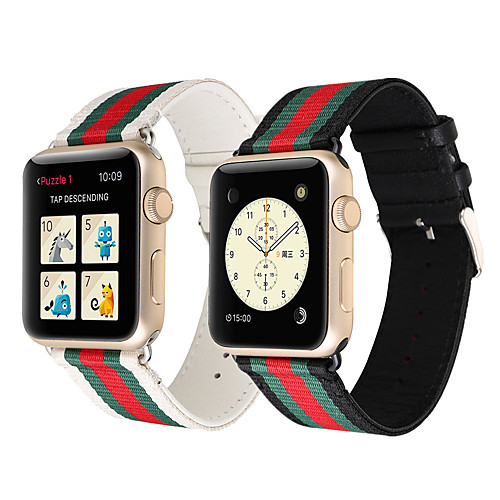 Replacement Strap New Casual Nylon Leather Watch Band Buckle Strap Watchbands For Apple Watch iwatch 40mm 44mm 38 & 42 mm
Replacement Strap New Casual Nylon Leather Watch Band Buckle Strap Watchbands For Apple Watch iwatch 40mm 44mm 38 & 42 mm