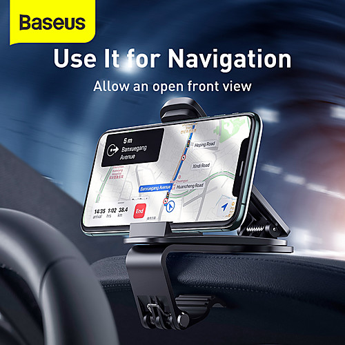 Baseus Car Phone Holder is Suitable For the Center Console For 6.5inch Mobile Phones
Baseus Car Phone Holder is Suitable For the Center Console For 6.5inch Mobile Phones