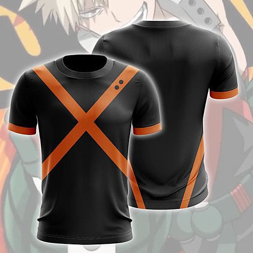Inspired by My Hero Academia Boko No Hero Cosplay Costume T-shirt Terylene Print Printing T-shirt For Women's / Men's
Inspired by My Hero Academia Boko No Hero Cosplay Costume T-shirt Terylene Print Printing T-shirt For Women's / Men's