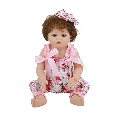 FeelWind 18 inch Reborn Doll Baby & Toddler Toy Reborn Toddler Doll Baby Girl Gift Cute Lovely Parent-Child Interaction Tipped and Sealed Nails Full Body Silicone LV039 with Clothes and Accessories
FeelWind 18 inch Reborn Doll Baby & Toddler Toy Reborn Toddler Doll Baby Girl Gift Cute Lovely Parent-Child Interaction Tipped and Sealed Nails Full Body Silicone LV039 with Clothes and Accessories