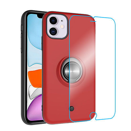 Solid Colored TPU PC 2in1 Case With A Free (HD)Tempered Glass Screen Protector For Apple iPhone 11 /11 Pro /11 Pro Max /SE 2020 Gyroscopic Ring Holder
Solid Colored TPU PC 2in1 Case With A Free (HD)Tempered Glass Screen Protector For Apple iPhone 11 /11 Pro /11 Pro Max /SE 2020 Gyroscopic Ring Holder