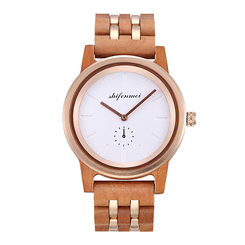 Women's Sport Watch Fashion Wood Wood Chinese Quartz Wood Wooden 30 m 1 pc Analog One Year Battery Life
Women's Sport Watch Fashion Wood Wood Chinese Quartz Wood Wooden 30 m 1 pc Analog One Year Battery Life