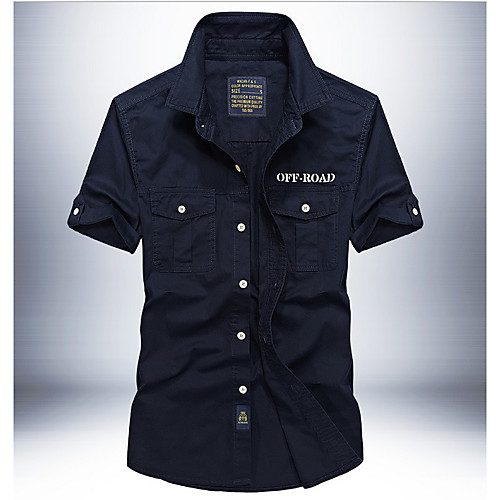 Men's Solid Colored Shirt Daily Weekend Wine / Army Green / Khaki / Royal Blue
Men's Solid Colored Shirt Daily Weekend Wine / Army Green / Khaki / Royal Blue