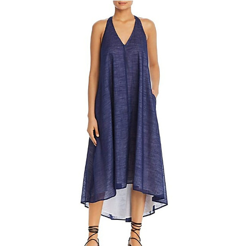 Women's Strap Dress Midi Dress - Sleeveless Solid Color Summer Casual Chinoiserie 2020 Blue S M L XL
Women's Strap Dress Midi Dress - Sleeveless Solid Color Summer Casual Chinoiserie 2020 Blue S M L XL
