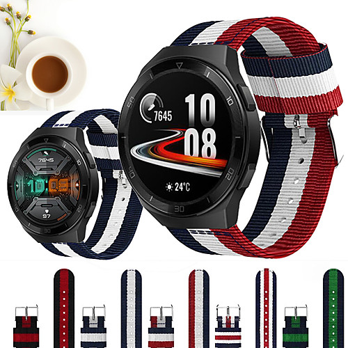 Nylon Wrist Strap Watch Band for Huawei Watch GT 2e / Honor Magic Watch 2 46mm / 42mm / GT2 46mm / GT2 42mm / GT Active / Watch 2 Pro / Watch 2 Replaceable Bracelet Wristband
Nylon Wrist Strap Watch Band for Huawei Watch GT 2e / Honor Magic Watch 2 46mm / 42mm / GT2 46mm / GT2 42mm / GT Active / Watch 2 Pro / Watch 2 Replaceable Bracelet Wristband