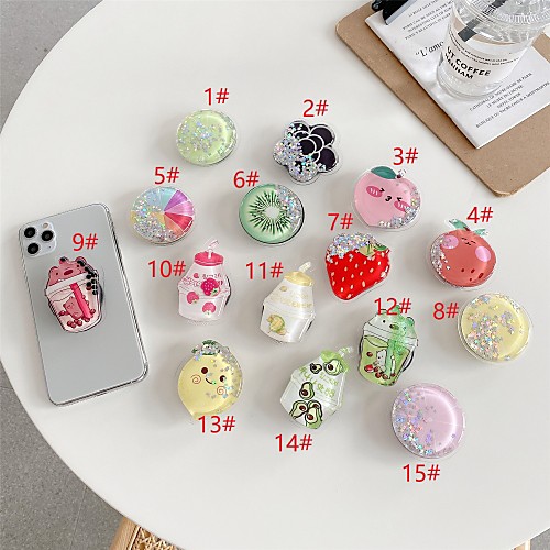 Phone Holder & Stand Finger Mount Adjustable / 360Rotation Flowing Liquid Ring Holder
Phone Holder & Stand Finger Mount Adjustable / 360Rotation Flowing Liquid Ring Holder