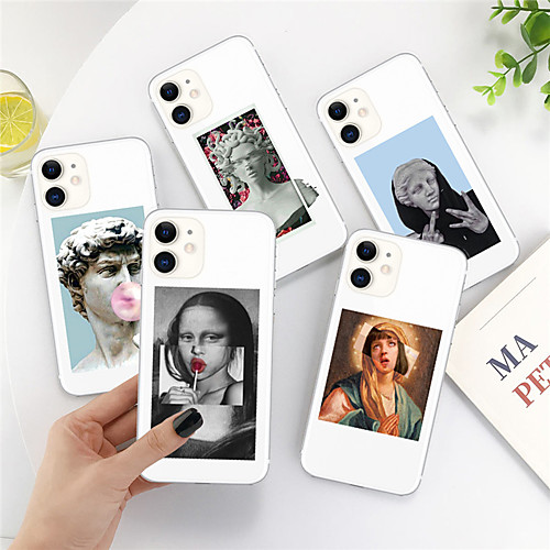 Case For Apple iPhone 11 11 Pro 11 Pro Max XS XR XS Max 8 Plus 7 Plus 6S Plus 8 7 6 6s SE 5 5S Transparent Pattern Back Cover Alternative Statue Art Soft TPU
Case For Apple iPhone 11 11 Pro 11 Pro Max XS XR XS Max 8 Plus 7 Plus 6S Plus 8 7 6 6s SE 5 5S Transparent Pattern Back Cover Alternative Statue Art Soft TPU