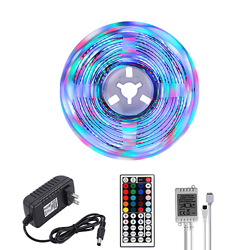 Bright RGBW LED Strip Lights 5M RGBW Tiktok Lights 1170LEDs SMD 2835 with 44 Keys IR Remote Controller and 100-240V Adapter for Home Bedroom Kitchen TV Back Lights DIY Deco
Bright RGBW LED Strip Lights 5M RGBW Tiktok Lights 1170LEDs SMD 2835 with 44 Keys IR Remote Controller and 100-240V Adapter for Home Bedroom Kitchen TV Back Lights DIY Deco