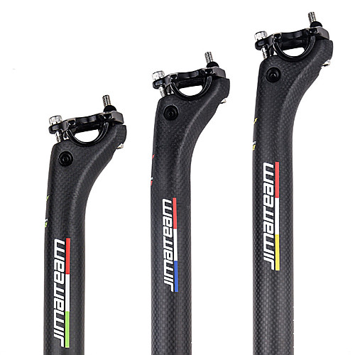 Carbon Fiber Bike Seatpost 31.6/30.8/27.2 mm 22.2 mm 36/410 mm Road Bike Mountain Bike MTB TT Cycling Matte 3K Matt Black Yellow Green Carbon Fiber / Ergonomic / Shock Absorbing
Carbon Fiber Bike Seatpost 31.6/30.8/27.2 mm 22.2 mm 36/410 mm Road Bike Mountain Bike MTB TT Cycling Matte 3K Matt Black Yellow Green Carbon Fiber / Ergonomic / Shock Absorbing