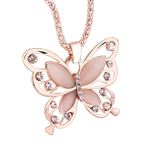 Women's Choker Necklace Pendant Necklace Necklace Butterfly Dainty Artistic Trendy Fashion Chrome Rose Gold 45 cm Necklace Jewelry For Prom Street Birthday Party Beach Festival
Women's Choker Necklace Pendant Necklace Necklace Butterfly Dainty Artistic Trendy Fashion Chrome Rose Gold 45 cm Necklace Jewelry For Prom Street Birthday Party Beach Festival