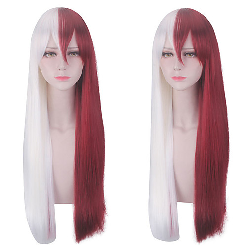 My Hero Academia Cosplay Wigs Women's Asymmetrical 23 inch Heat Resistant Fiber kinky Straight Multi-color Adults' Anime Wig
My Hero Academia Cosplay Wigs Women's Asymmetrical 23 inch Heat Resistant Fiber kinky Straight Multi-color Adults' Anime Wig