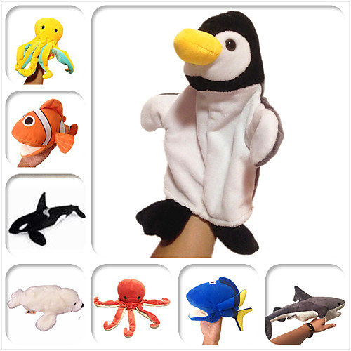 1 pcs Educational Toy Hand Puppet Stuffed Animal Plush Toy Penguin Fish Octopus Marine animal Parent-Child Interaction PP Plush Imaginative Play, Stocking, Great Birthday Gifts Party Favor Supplies
1 pcs Educational Toy Hand Puppet Stuffed Animal Plush Toy Penguin Fish Octopus Marine animal Parent-Child Interaction PP Plush Imaginative Play, Stocking, Great Birthday Gifts Party Favor Supplies