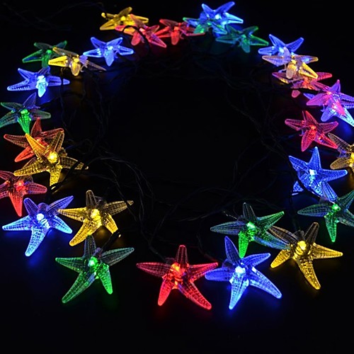 7M 30 LED Solar Starfish for Christmas Party Festival Indoor Outdoor Decoration
7M 30 LED Solar Starfish for Christmas Party Festival Indoor Outdoor Decoration