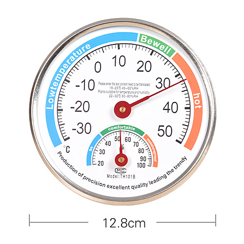 TH101B Thermometer and Hygrometer for Indoor Use Temperature Humidity Tester Meter
TH101B Thermometer and Hygrometer for Indoor Use Temperature Humidity Tester Meter