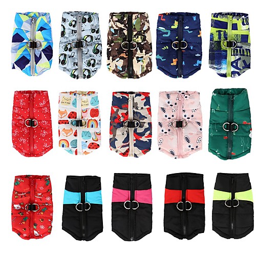 Dog Coat Jacket Puppy Clothes Solid Colored Casual / Daily Warm Ups Outdoor Winter Dog Clothes Puppy Clothes Dog Outfits Black / Red Blue / Yellow Camouflage Color Costume for Girl and Boy Dog
Dog Coat Jacket Puppy Clothes Solid Colored Casual / Daily Warm Ups Outdoor Winter Dog Clothes Puppy Clothes Dog Outfits Black / Red Blue / Yellow Camouflage Color Costume for Girl and Boy Dog