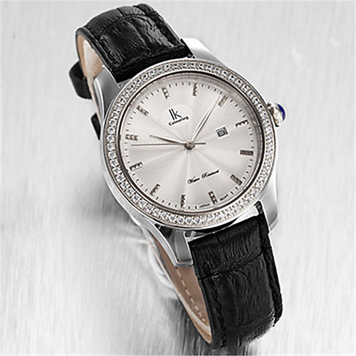 Women's Quartz Watches Casual Fashion Black White Genuine Leather Japanese Quartz WhiteRed GoldenBlack GoldenRed Water Resistant / Waterproof Calendar / date / day 30 m 1 pc Analog One Year
Women's Quartz Watches Casual Fashion Black White Genuine Leather Japanese Quartz WhiteRed GoldenBlack GoldenRed Water Resistant / Waterproof Calendar / date / day 30 m 1 pc Analog One Year