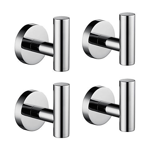 Robe Hook New Design / Adorable / Creative Contemporary / Modern Low-carbon Steel / Stainless Steel / Iron / Metal 4pcs - Bathroom Wall Mounted
Robe Hook New Design / Adorable / Creative Contemporary / Modern Low-carbon Steel / Stainless Steel / Iron / Metal 4pcs - Bathroom Wall Mounted