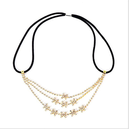 Women's Hair Jewelry For Gift Festival Flower Glitter Cubic Zirconia Cord Imitation Diamond Yellow 1pc
Women's Hair Jewelry For Gift Festival Flower Glitter Cubic Zirconia Cord Imitation Diamond Yellow 1pc