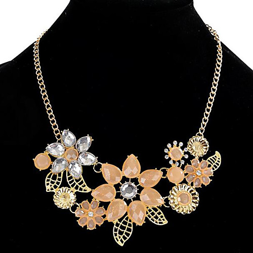 Women's Choker Necklace Collar Necklace Flower Fashion Resin Glass Chrome Blushing Pink 45 cm Necklace Jewelry For Christmas Party Evening Street Beach
Women's Choker Necklace Collar Necklace Flower Fashion Resin Glass Chrome Blushing Pink 45 cm Necklace Jewelry For Christmas Party Evening Street Beach