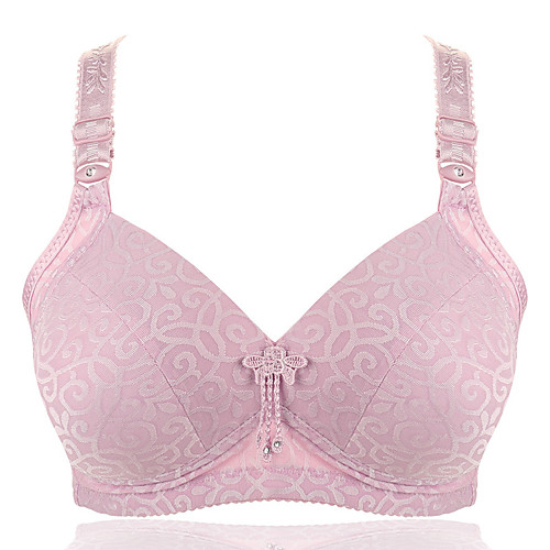 Women's Plus Size Push-up Full Coverage Bra Black Purple Red Big Size US36B / FR95B / INT80B US36C / FR95C / INT80C US38B / FR100B / INT85B US38C / FR100C / INT85C US40B / FR105B / INT90B
Women's Plus Size Push-up Full Coverage Bra Black Purple Red Big Size US36B / FR95B / INT80B US36C / FR95C / INT80C US38B / FR100B / INT85B US38C / FR100C / INT85C US40B / FR105B / INT90B