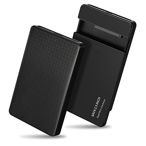 DRXENN Business Style 2.5 inch 5Gbps Grid Texture Hard Disk Box USB 3.0 To SATA Adapter External Hard Disk Box For SSD Disk Case With USB 3.0 Version Cable
DRXENN Business Style 2.5 inch 5Gbps Grid Texture Hard Disk Box USB 3.0 To SATA Adapter External Hard Disk Box For SSD Disk Case With USB 3.0 Version Cable