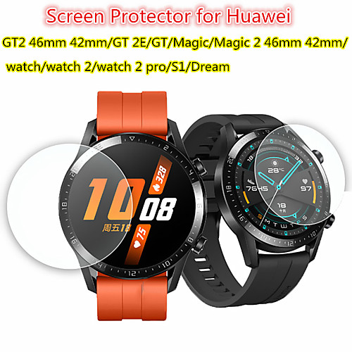 5 PCS Screen Protector for Huawei GT2 46mm 42mm/GT 2E/GT/Magic/Magic 2 46mm 42mm/watch/watch 2/watch 2 pro/S1/Dream Watch Tempered Glass Transparent High Definition (HD) Scratch Proof/9H Hardness
5 PCS Screen Protector for Huawei GT2 46mm 42mm/GT 2E/GT/Magic/Magic 2 46mm 42mm/watch/watch 2/watch 2 pro/S1/Dream Watch Tempered Glass Transparent High Definition (HD) Scratch Proof/9H Hardness