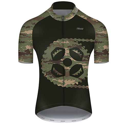 21Grams Men's Short Sleeve Cycling Jersey Summer Nylon Polyester Black / Green Polka Dot Camo / Camouflage Bike Jersey Top Mountain Bike MTB Road Bike Cycling Ultraviolet Resistant Quick Dry
21Grams Men's Short Sleeve Cycling Jersey Summer Nylon Polyester Black / Green Polka Dot Camo / Camouflage Bike Jersey Top Mountain Bike MTB Road Bike Cycling Ultraviolet Resistant Quick Dry