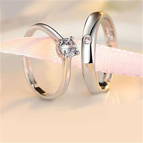Ring Cubic Zirconia Mismatched Silver Copper Silver-Plated Swan Animal Stylish Artistic Simple 1pc Adjustable / Women's / Open Cuff Ring / Adjustable Ring
Ring Cubic Zirconia Mismatched Silver Copper Silver-Plated Swan Animal Stylish Artistic Simple 1pc Adjustable / Women's / Open Cuff Ring / Adjustable Ring