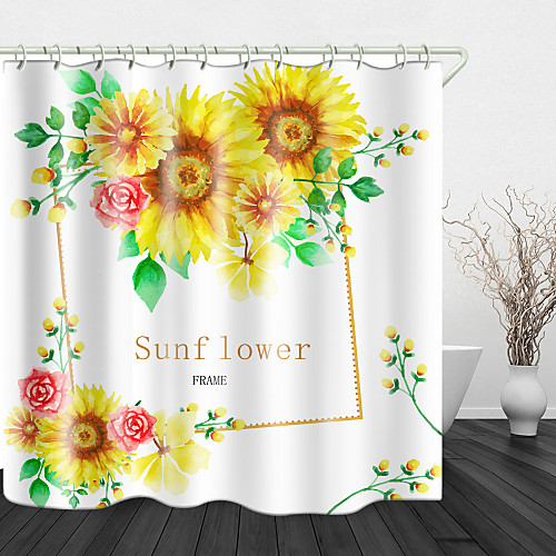 Oil flowers Digital Print Waterproof Fabric Shower Curtain for Bathroom Home Decor Covered Bathtub Curtains Liner Includes with Hooks
Oil flowers Digital Print Waterproof Fabric Shower Curtain for Bathroom Home Decor Covered Bathtub Curtains Liner Includes with Hooks