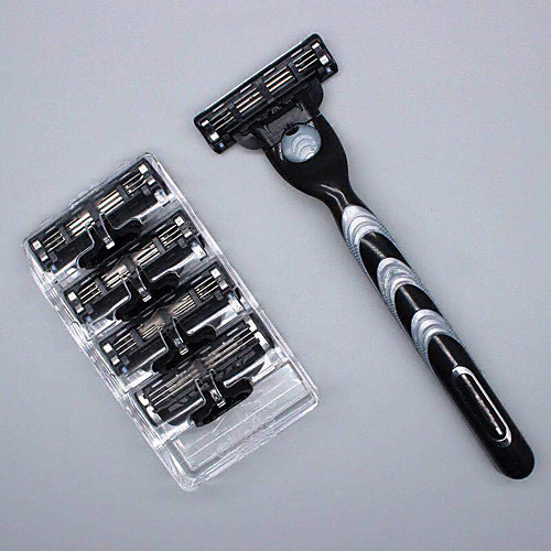Razor For Men Shaving Razor Blades (1 holder 4 blade) Manual Safety Razors Face Care Beard Shavers
Razor For Men Shaving Razor Blades (1 holder 4 blade) Manual Safety Razors Face Care Beard Shavers