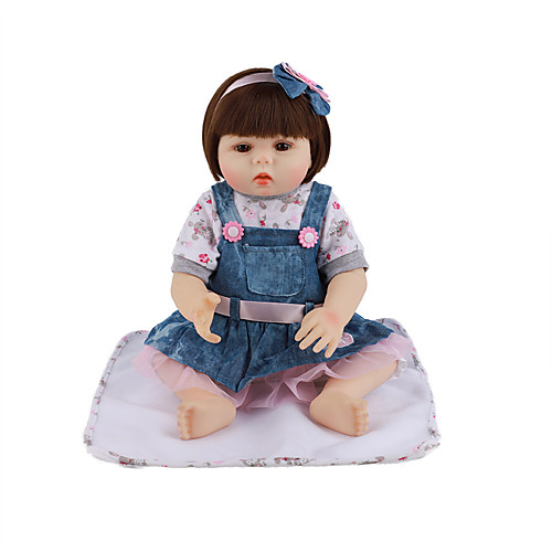 FeelWind 18 inch Reborn Doll Baby & Toddler Toy Reborn Toddler Doll Baby Girl Gift Cute Lovely Parent-Child Interaction Tipped and Sealed Nails Full Body Silicone LV017 with Clothes and Accessories
FeelWind 18 inch Reborn Doll Baby & Toddler Toy Reborn Toddler Doll Baby Girl Gift Cute Lovely Parent-Child Interaction Tipped and Sealed Nails Full Body Silicone LV017 with Clothes and Accessories