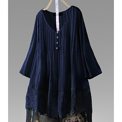 Women's Blouse Shirt Solid Colored Long Sleeve V Neck Tops White Blushing Pink Green
Women's Blouse Shirt Solid Colored Long Sleeve V Neck Tops White Blushing Pink Green