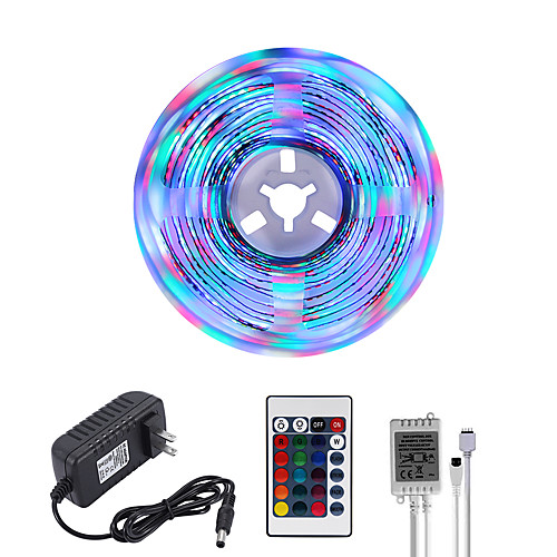 Bright RGBW LED Strip Lights 5M RGBW Tiktok Lights 1170LEDs SMD 2835 with 24 Keys IR Remote Controller and 100-240V Adapter for Home Bedroom Kitchen TV Back Lights DIY Deco
Bright RGBW LED Strip Lights 5M RGBW Tiktok Lights 1170LEDs SMD 2835 with 24 Keys IR Remote Controller and 100-240V Adapter for Home Bedroom Kitchen TV Back Lights DIY Deco