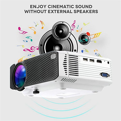 E400 Basic Version 1600 lms Mobile Phone Projector Home Wireless Home Theater and Entertainment
E400 Basic Version 1600 lms Mobile Phone Projector Home Wireless Home Theater and Entertainment