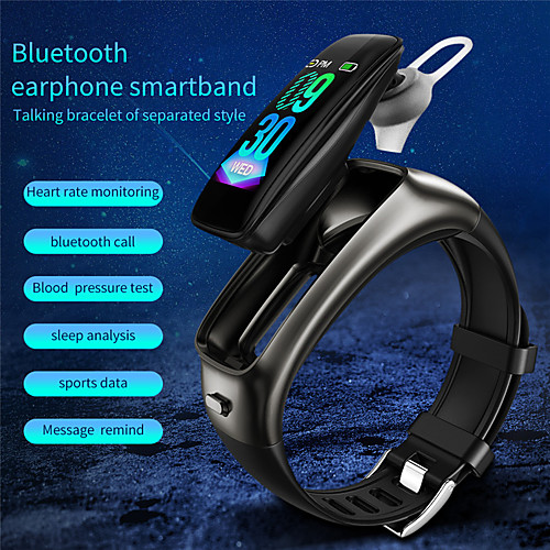 TB02 Smart Watch Heart Rate Monitor Bluetooth Earphone Call Fitness Tracker Blood Pressure Smartwatch for iOS Android
TB02 Smart Watch Heart Rate Monitor Bluetooth Earphone Call Fitness Tracker Blood Pressure Smartwatch for iOS Android