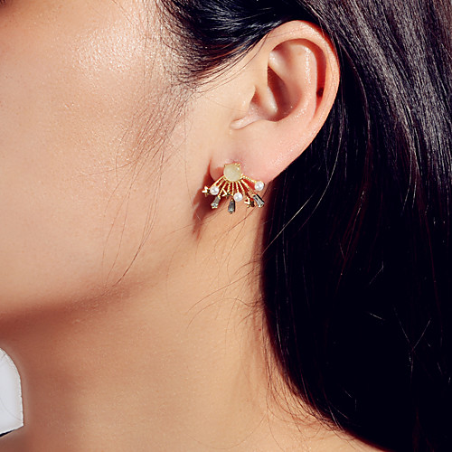 Women's Earrings Geometrical Wedding Star Stylish Trendy Sweet Modern French Earrings Jewelry Gold For Party Evening Engagement Prom Vacation Beach 1 Pair
Women's Earrings Geometrical Wedding Star Stylish Trendy Sweet Modern French Earrings Jewelry Gold For Party Evening Engagement Prom Vacation Beach 1 Pair