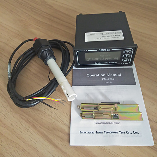 Digital Conductivity Meter Conductivity Monitor Tester Electric Conductivity Rate Tool 0-2000us/cm ATC without Current Signal 4-20mA
Digital Conductivity Meter Conductivity Monitor Tester Electric Conductivity Rate Tool 0-2000us/cm ATC without Current Signal 4-20mA