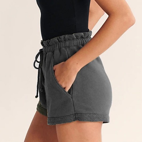 Women's Basic Daily Loose Shorts Pants - Solid Colored Black Army Green S / M / L
Women's Basic Daily Loose Shorts Pants - Solid Colored Black Army Green S / M / L