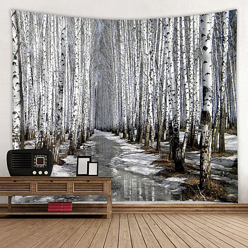 White Birch Forest Trail Printed Tapestry Decor Wall Art Tablecloths Bedspread Picnic Blanket Beach Throw Tapestries Colorful Bedroom Hall Dorm Living Room Hanging
White Birch Forest Trail Printed Tapestry Decor Wall Art Tablecloths Bedspread Picnic Blanket Beach Throw Tapestries Colorful Bedroom Hall Dorm Living Room Hanging