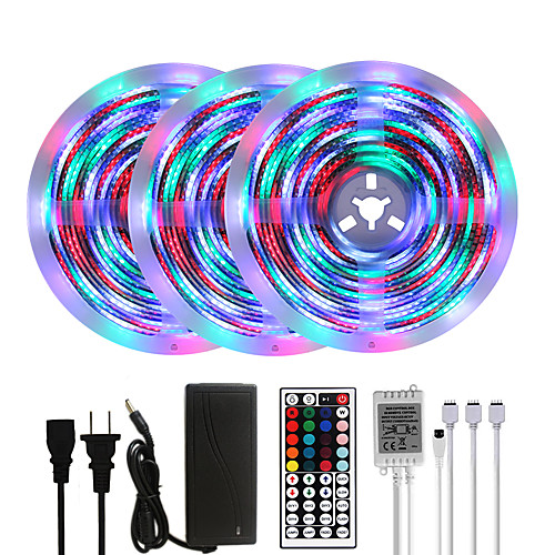 15m 3x5M Flexible LED Light Strips Light Sets RGB Strip Lights 3510 LEDs 2835 SMD 10mm 1 set RGBWhite Christmas New Year's Party Decorative Self-adhesive 100-240 V
15m 3x5M Flexible LED Light Strips Light Sets RGB Strip Lights 3510 LEDs 2835 SMD 10mm 1 set RGBWhite Christmas New Year's Party Decorative Self-adhesive 100-240 V