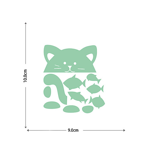 Luminous Stickers Cats And Small Fish Home Background Decoration Can Be Freely Pasted And Removable Stickers 910CM
Luminous Stickers Cats And Small Fish Home Background Decoration Can Be Freely Pasted And Removable Stickers 910CM