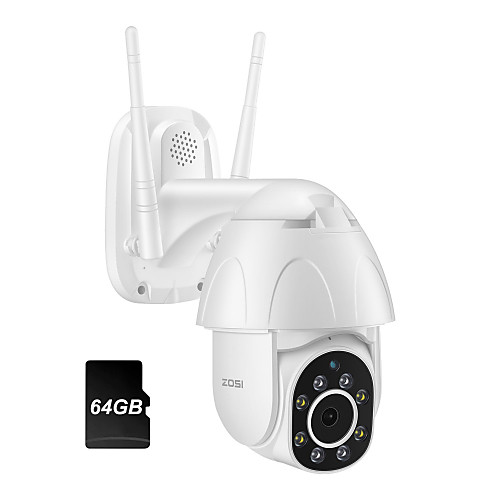 ZOSI 1080P PTZ IP Camera Wifi Outdoor Speed Dome Wireless Wifi Security Camera Pan Tilt 4X Digital Zoom 2MP CCTV Surveillance
ZOSI 1080P PTZ IP Camera Wifi Outdoor Speed Dome Wireless Wifi Security Camera Pan Tilt 4X Digital Zoom 2MP CCTV Surveillance