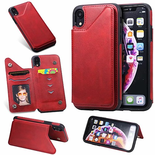 Case For Apple iPhone 11 / iPhone 11 Pro / iPhone 11 Pro Max Card Holder / with Stand Back Cover Solid Colored PU Leather
Case For Apple iPhone 11 / iPhone 11 Pro / iPhone 11 Pro Max Card Holder / with Stand Back Cover Solid Colored PU Leather