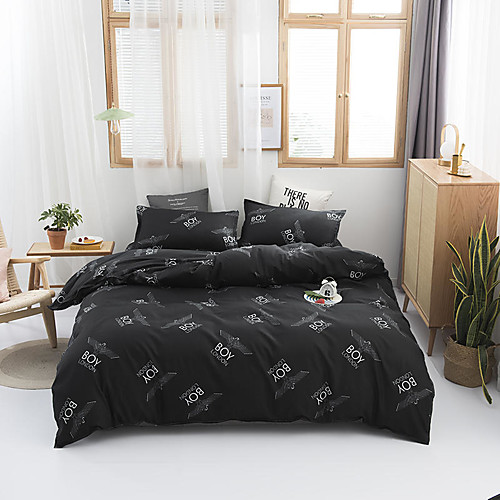 Black Duvet Cover Set, Ultra Soft and Easy Care, Bedding Queen Size Set, 4-Piece Duvet Cover Set
Black Duvet Cover Set, Ultra Soft and Easy Care, Bedding Queen Size Set, 4-Piece Duvet Cover Set