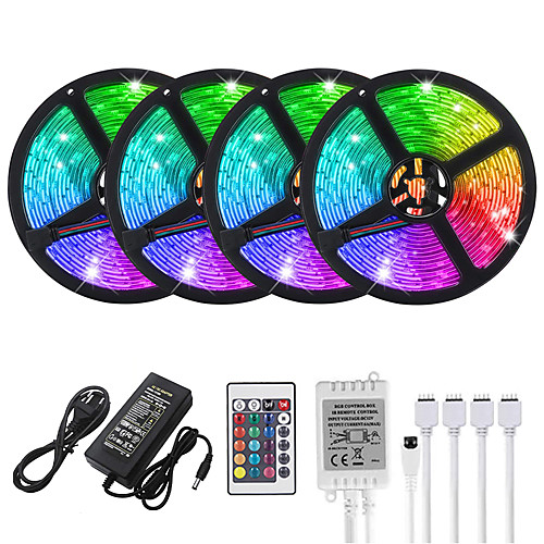 4x5M Flexible LED Light Strips Light Sets RGB Tiktok Lights 1200 LEDs 2835 SMD 8mm 1 set RGB Tiktok Lights Christmas New Year's Creative Cuttable Decorative 12 V
4x5M Flexible LED Light Strips Light Sets RGB Tiktok Lights 1200 LEDs 2835 SMD 8mm 1 set RGB Tiktok Lights Christmas New Year's Creative Cuttable Decorative 12 V